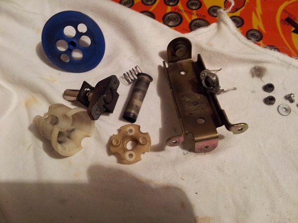 Pinbot old pop bumper parts