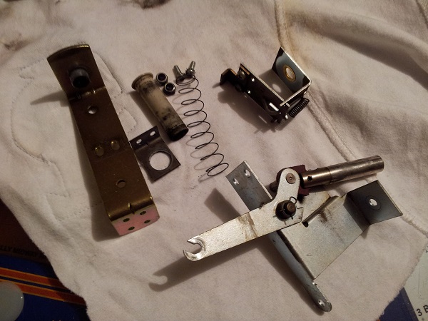 Pinbot eject ramp assembly parts